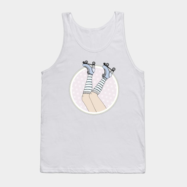 Roll With It Tank Top by Barlena